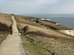 It's a well marked, well trodden and accessible path